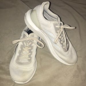 White Adidas Tennis Shoes